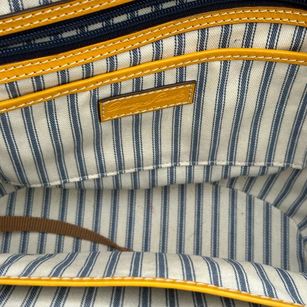 Dooney & Bourke Beacon Woven Atlantic Tote Light Taupe - Picture 11 of 16